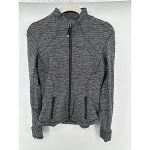 Lululemon Define Jacket Size 4 Womens Heather Gray Coco Pique Jacket